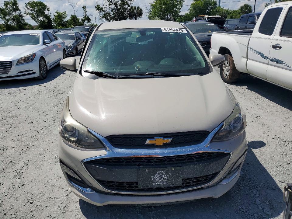 2020 Chevrolet Spark VIN KL8CD6SA7LC447687 COPART salvage auction — SIDE, Salvage Title, sold $1,350 on 2026-07-14 (photo 5)