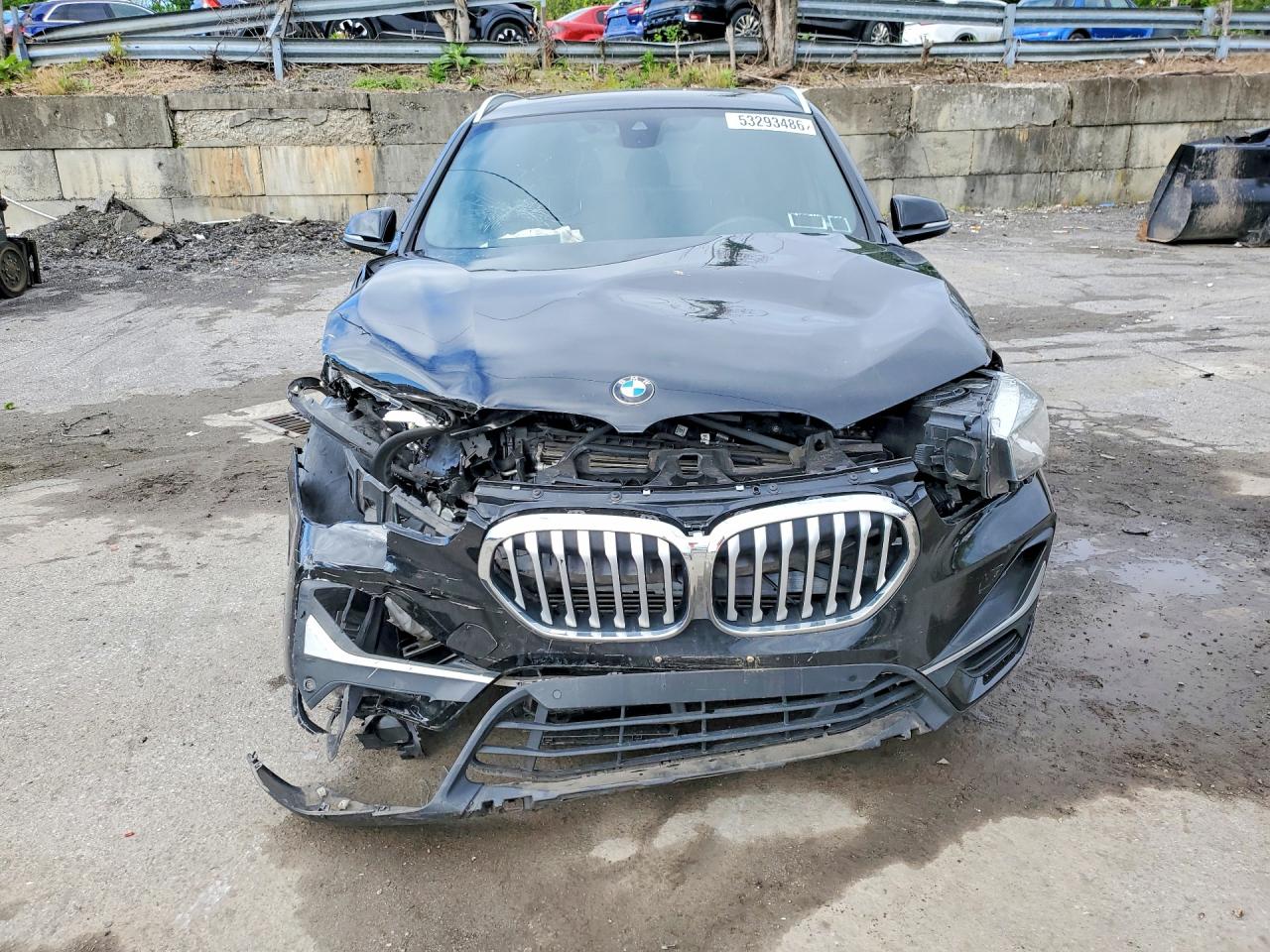 2021 BMW X1 VIN WBXJG9C07M5T17804 COPART salvage auction — Front End, NY - MV-907A SALVAGE CERTIFICATE, sold $3,350 on 2026-06-30 (photo 5)