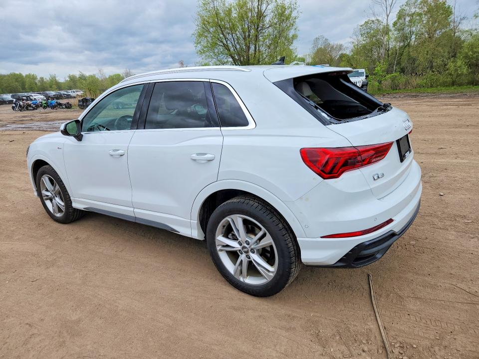 2021 Audi VIN WA1EECF3XM1002519 COPART salvage auction — HAIL, Oh - Cert Of Title-Salvage, sold $10,800 on 2026-07-13 (photo 2)