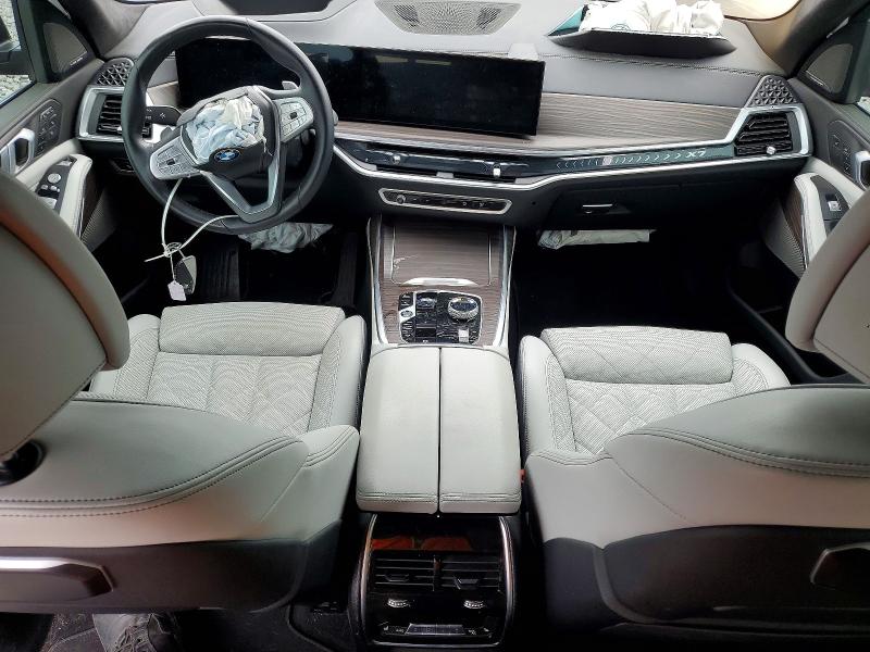 2025 BMW X7 VIN 5UX23EM09S9W78234 COPART salvage auction — FRONT END, In - Cert Of Title-Salvage Title, sold $25,250 on 2026-07-14 (photo 8)