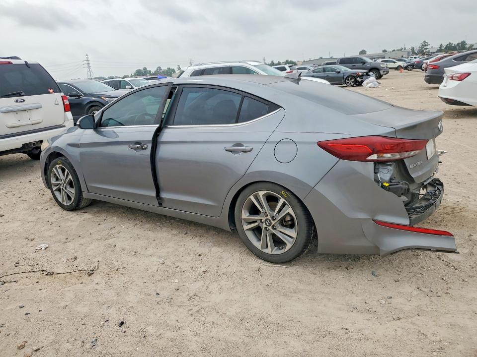 2018 Hyundai Elantra VIN KMHD84LF7JU451496 COPART salvage auction — SIDE, Tx - Salvage Vehicle Title, sold $2,250 on 2026-07-21 (photo 2)