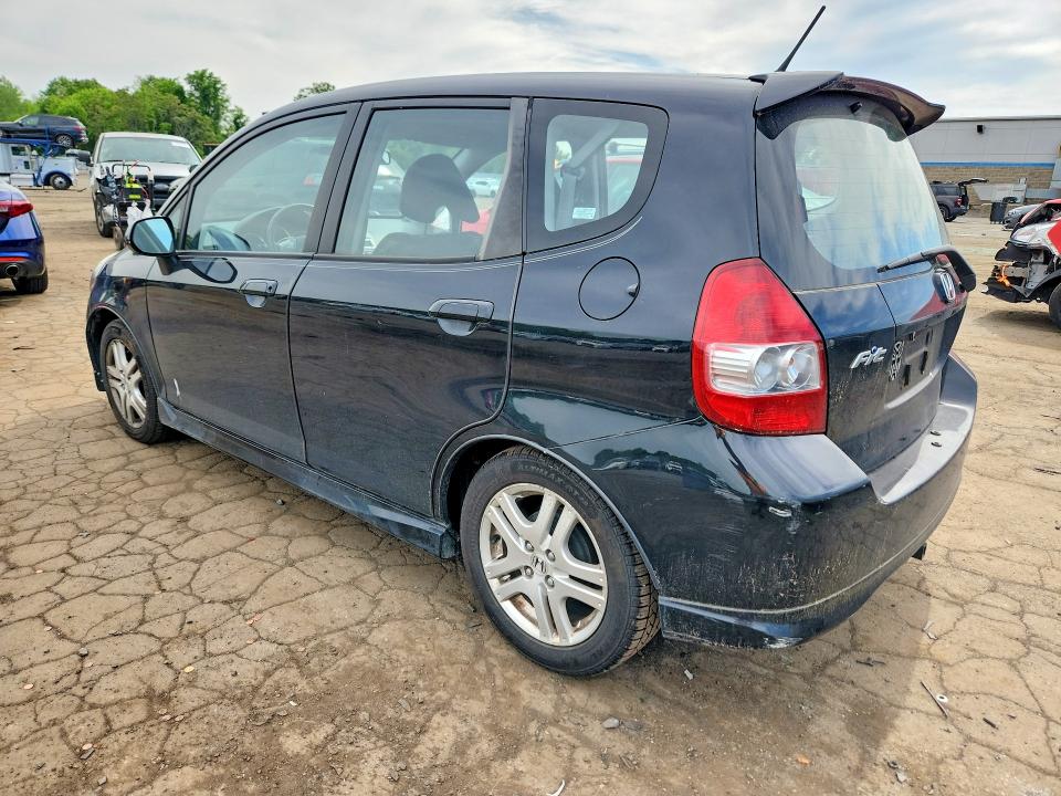 2007 Honda Fit VIN JHMGD38687S015002 COPART salvage auction — FRONT END, CT - CERT OF TITLE-SALVAGE, sold $650 on 2026-07-14 (photo 2)