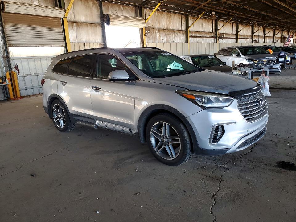 2017 Hyundai Santa fe VIN KM8SR4HF4HU218182 COPART salvage auction — MECHANICAL, Az - Dealer Only Clean Title (P), sold $3,950 on 2026-07-29 (photo 4)