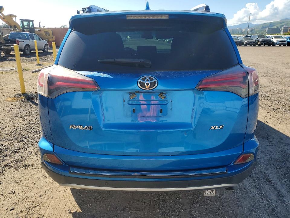 2017 Toyota VIN JTMWFREV5HJ714682 COPART salvage auction — WATER/FLOOD, HI - CERTIFICATE OF TITLE, sold $8,500 on 2026-07-06 (photo 6)