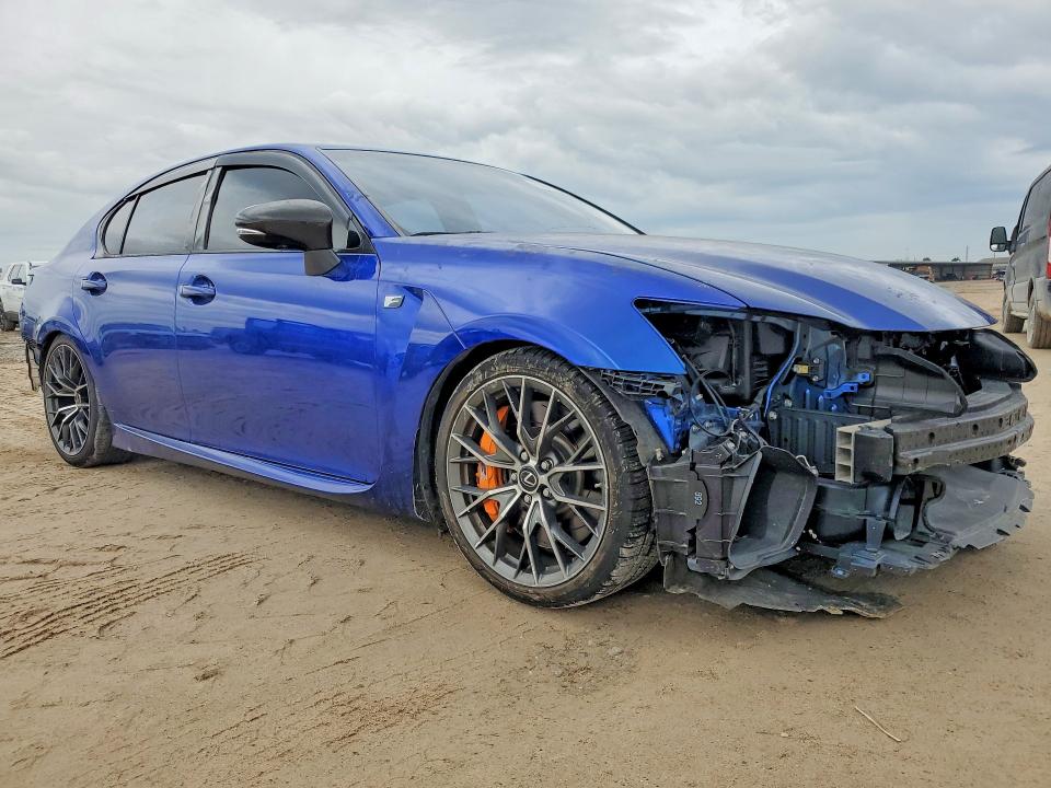 2016 Lexus Gs VIN JTHBP1BL0GA001055 COPART salvage auction — FRONT END, Tx - Salvage Vehicle Title, sold $30,250 on 2026-07-31 (photo 4)