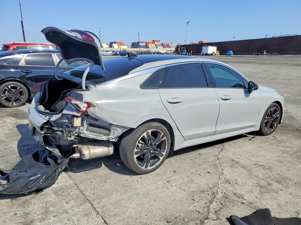2021 Kia K5 VIN 5XXG64J20MG067156 COPART salvage auction — REAR END, Ca - Salvage Certificate, sold $7,000 on 2026-07-15 (photo 3)