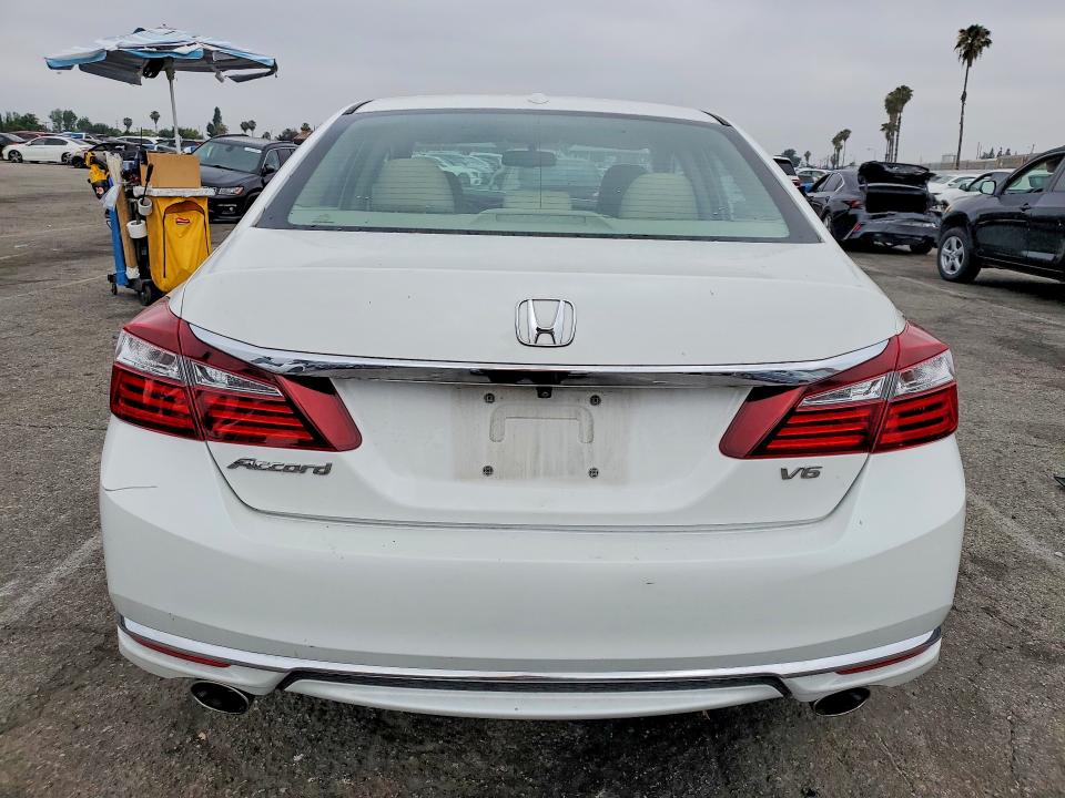 2016 Honda VIN 1HGCR3F89GA000473 COPART salvage auction — FRONT END, Ca - Salvage Certificate, sold $2,550 on 2026-07-02 (photo 6)