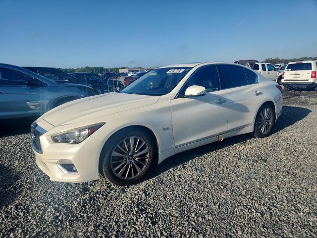 2019 Infiniti Q50 VIN JN1EV7AP8KM515922 COPART salvage auction — REAR END, Fl - Certificate Of Destruction, sold $2,650 on 2026-07-10 (photo 1)