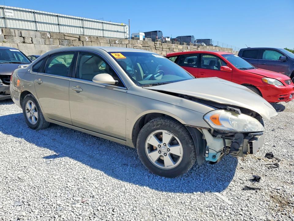 2008 Chevrolet Impala VIN 2G1WT58K489286479 COPART salvage auction — FRONT END, Ky - Cert Of Title-Salvage, sold $275 on 2026-07-02 (photo 4)