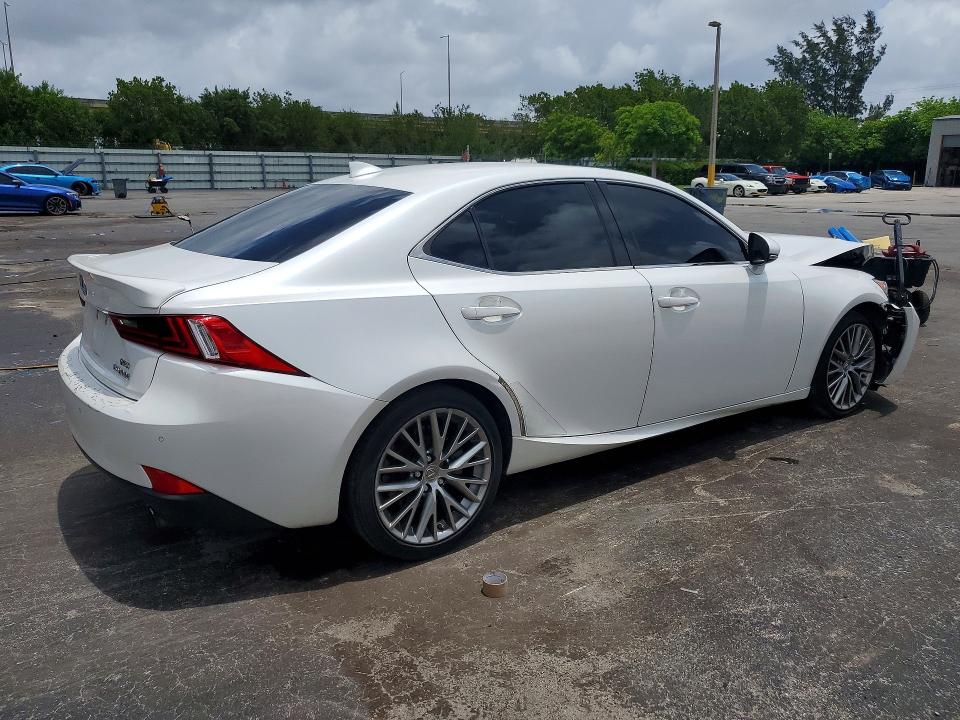 2016 Lexus Is VIN JTHBA1D21G5018980 COPART salvage auction — FRONT END, Fl - Cert Of Title Slvg Rebuildable, sold $1,500 on 2026-07-08 (photo 3)
