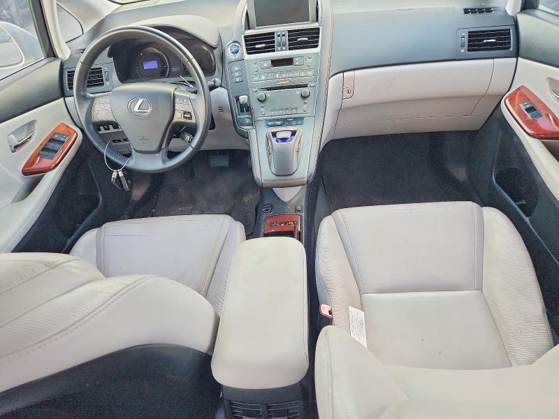 2011 Lexus Hs 250h VIN JTHBB1BA8B2043859 COPART salvage auction — REAR END, MS - CERTIFICATE OF TITLE, sold $1,850 on 2026-07-24 (photo 8)