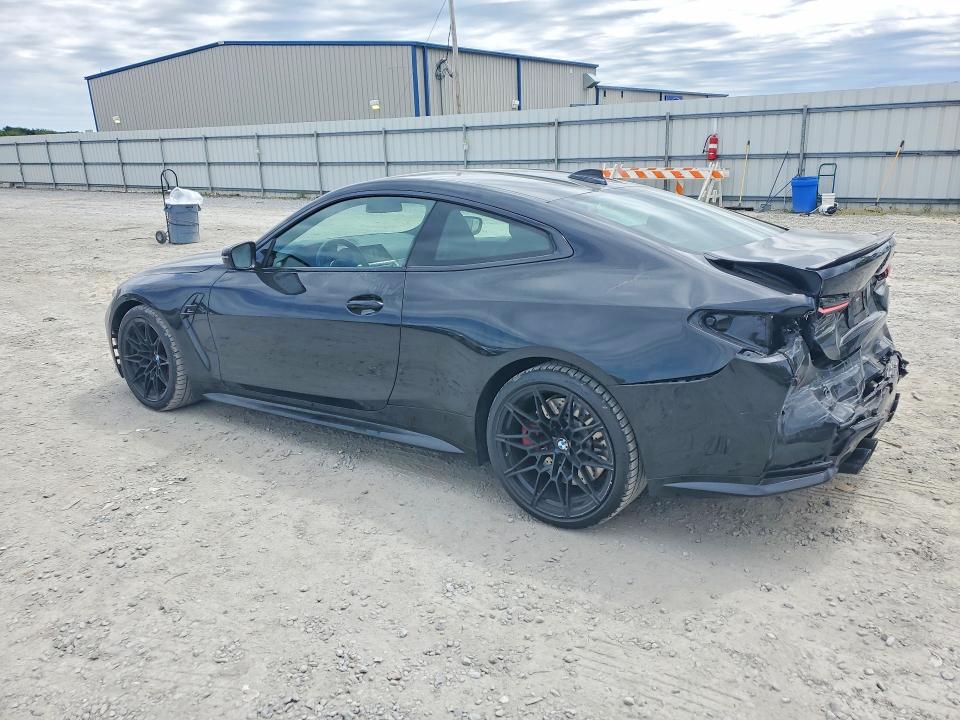 2022 BMW M4 VIN WBS33AZ02NCJ19017 COPART salvage auction — REAR END, Nc - Salvage Certificate Of Title, sold $25,500 on 2026-07-22 (photo 2)