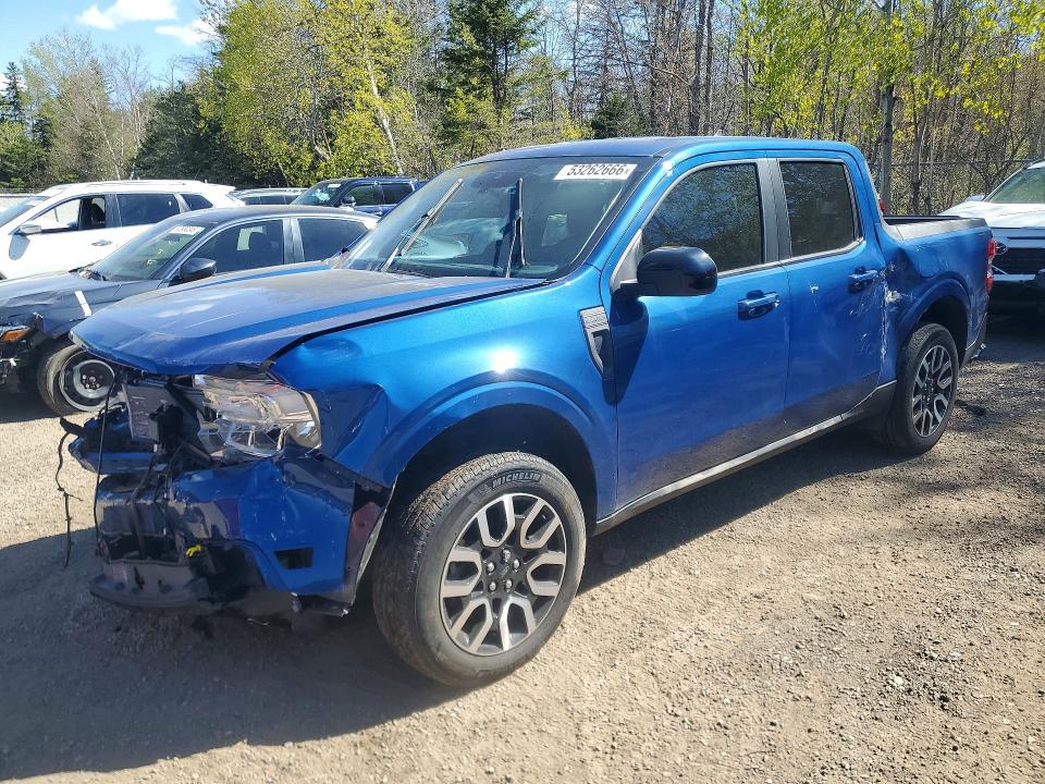 2024 Ford Maverick VIN 3FTTW8S96RRA49609 COPART salvage auction — FRONT END, On - Permit Salvage, sold $4,000 on 2026-07-09 (photo 1)