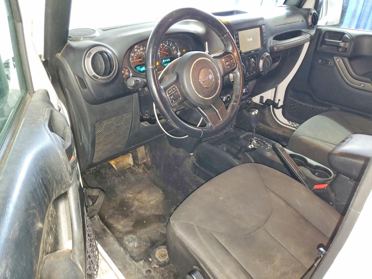 2017 Jeep Wrangler Unlimited VIN 1C4BJWDG7HL739229 COPART salvage auction — Rear End, OH - CERTIFICATE OF TITLE, sold $6,100 on 2026-07-02 (photo 8)