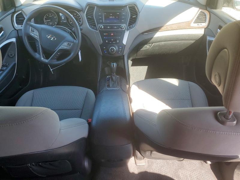 2017 Hyundai Santa fe VIN 5XYZTDLB0HG383365 COPART salvage auction — FRONT END, Nj - Cert Of Title-Salvage, sold $2,700 on 2026-07-08 (photo 8)