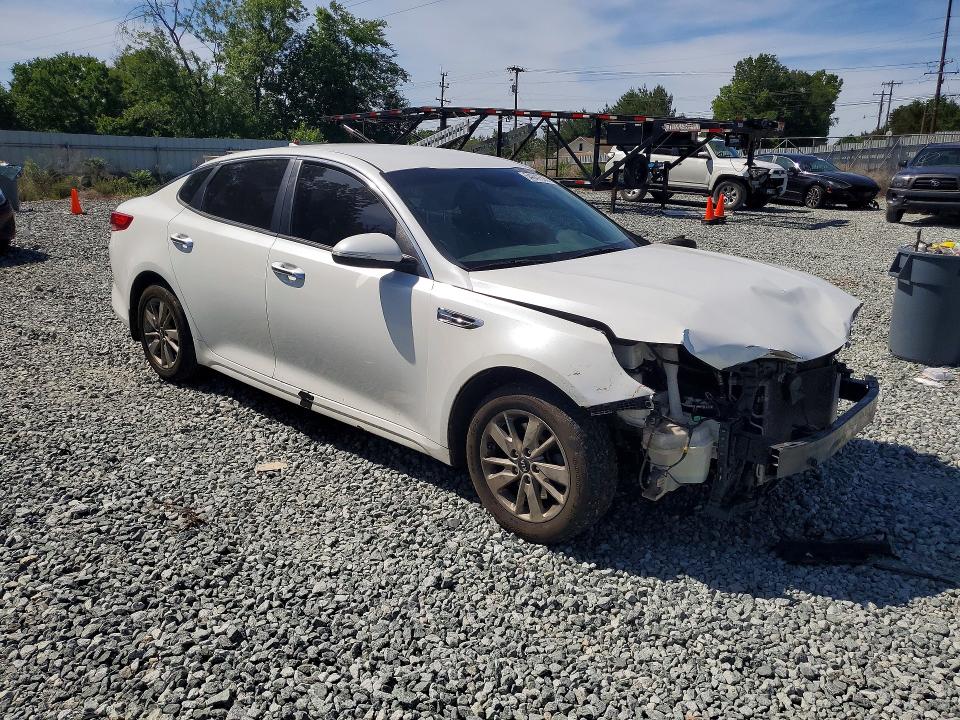 2016 Kia VIN KNAGT4L39G5093680 COPART salvage auction — FRONT END, Nc - Salvage Certificate Of Title, sold $700 on 2026-07-15 (photo 4)