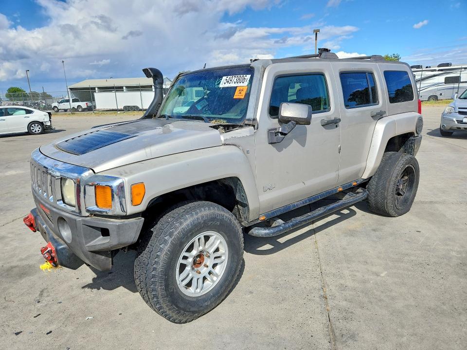 2009 Hummer H3 VIN 5GTEN13E598118296 COPART salvage auction — MINOR DENT/SCRATCHES, Ca - Dis/Dlr/Exp Only Clean Title, sold $425 on 2026-07-27 (photo 1)