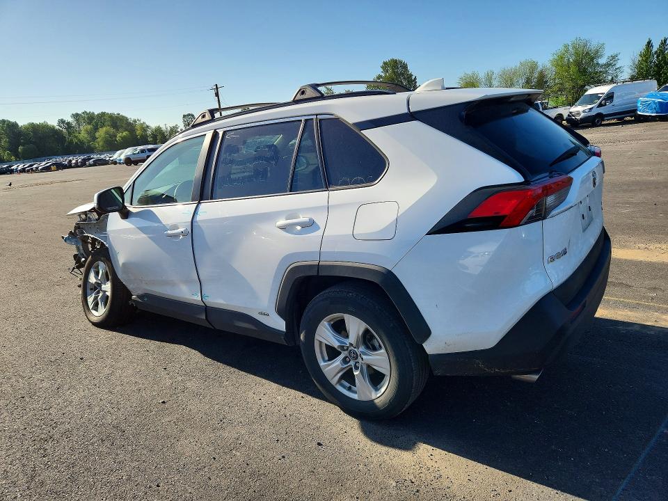 2020 Toyota Rav4 hybrid VIN 2T3RWRFV5LW087391 COPART salvage auction — FRONT END, Or - Salvage Title Certificate, sold $11,800 on 2026-07-13 (photo 2)