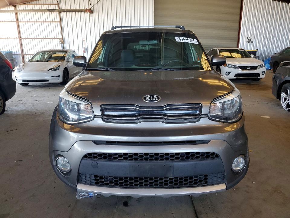2018 Kia Soul VIN KNDJP3A54J7573861 COPART salvage auction — FRONT END, Ca - Salvage Certificate, sold $1,500 on 2026-07-09 (photo 5)