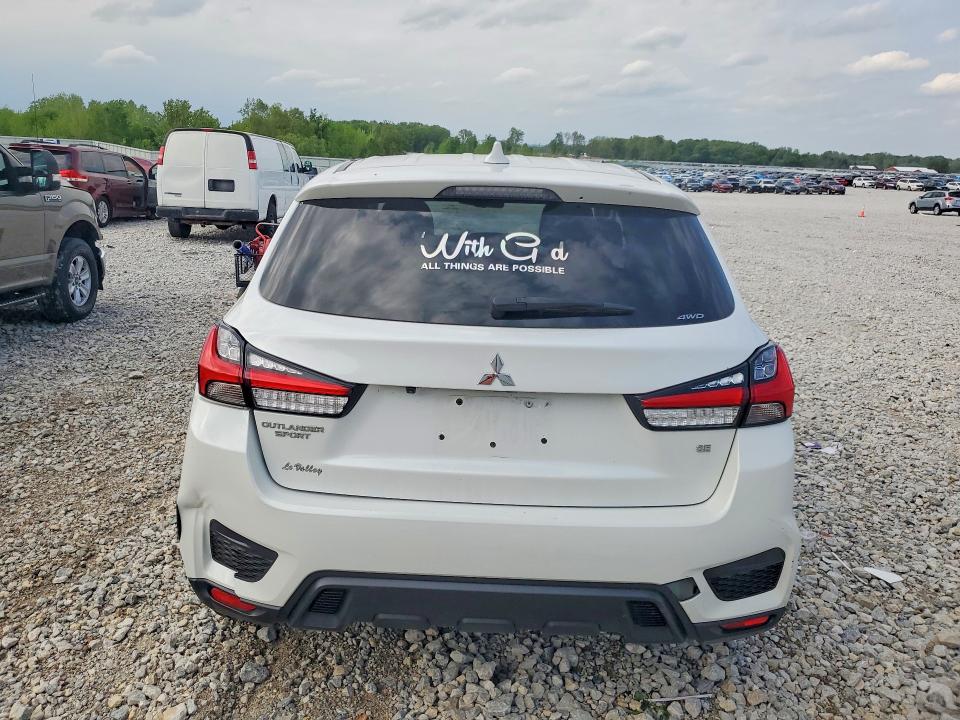 2021 Mitsubishi Outlander VIN JA4ARUAUXMU029050 COPART salvage auction — FRONT END, Mi - Certificate Of Title, sold $4,200 on 2026-07-23 (photo 6)