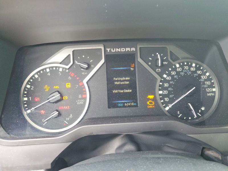 2022 Toyota VIN 5TFLA5DB5NX047123 COPART salvage auction — FRONT END, Fl - Cert Of Title Slvg Rebuildable, sold $17,900 on 2026-07-07 (photo 9)