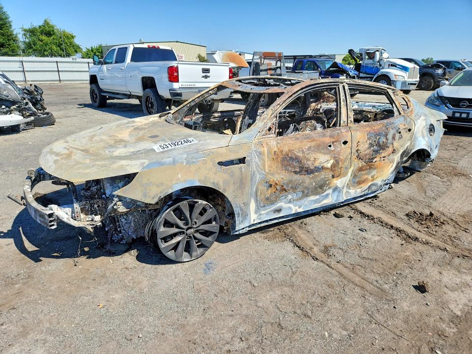 2018 Kia Optima VIN 5XXGU4L31JG229884 COPART salvage auction — BURN, CA - NON-REPAIRABLE VEHICLE CERT, sold $225 on 2026-07-17 (photo 1)