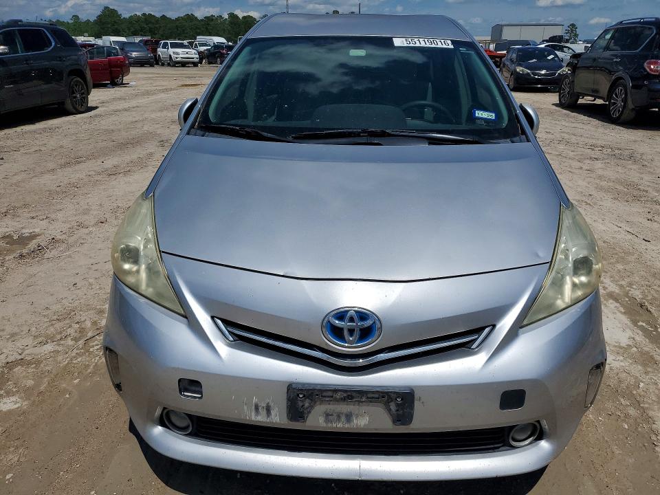 2012 Toyota Prius VIN JTDZN3EU6C3149716 COPART salvage auction — NORMAL WEAR, Tx - Certificate Of Title, sold $1,500 on 2026-07-28 (photo 5)