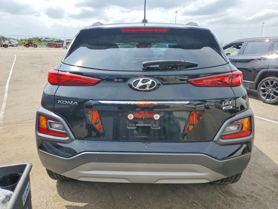 2018 Hyundai VIN KM8K5CA57JU112676 COPART salvage auction — FRONT END, Oh - Cert Of Title-Salvage, sold $2,325 on 2026-07-21 (photo 6)