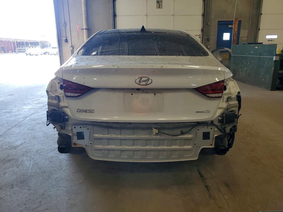 2016 Hyundai Genesis VIN KMHGN4JE1GU113083 COPART salvage auction — FRONT END, Mn - Cert Of Title-Salvage, sold $2,600 on 2026-07-02 (photo 6)