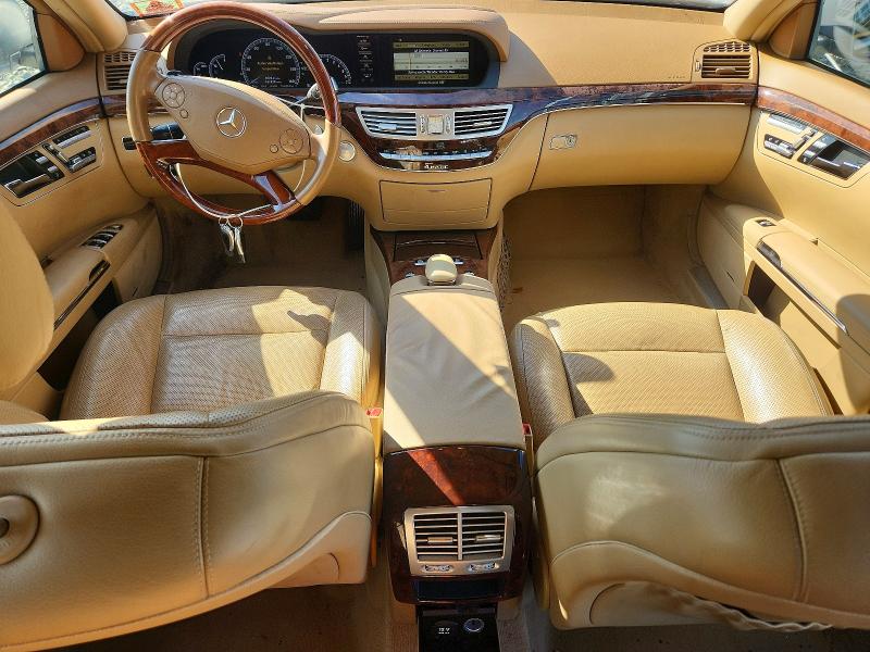 2010 Mercedes-benz S-klasse VIN WDDNG8GB1AA320985 COPART salvage auction — FRONT END, Nj - Cert Of Title-Salvage, sold $1,350 on 2026-07-15 (photo 8)