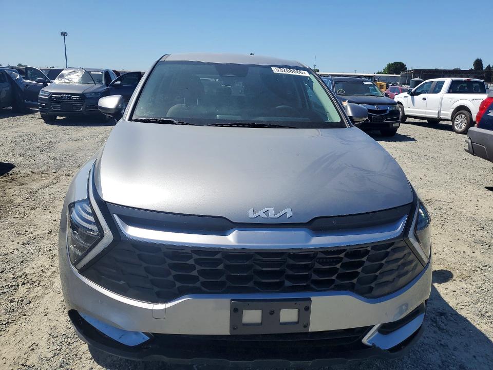 2025 Kia Sportage VIN KNDPUCDGXS7175698 COPART salvage auction — MINOR DENT/SCRATCHES, Ca - Salvage Certificate, sold $9,300 on 2026-07-09 (photo 5)