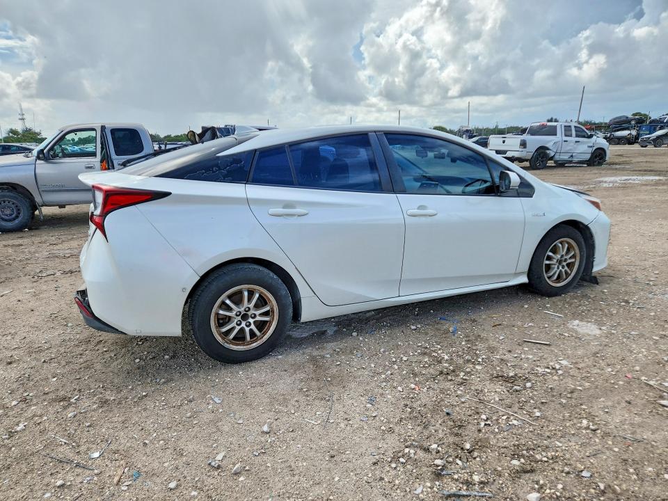 2019 Toyota Prius VIN JTDKARFU4K3083325 COPART salvage auction — FRONT END, FL - CERT OF TITLE SLVG REBUILDABLE, sold $3,700 on 2026-07-02 (photo 3)