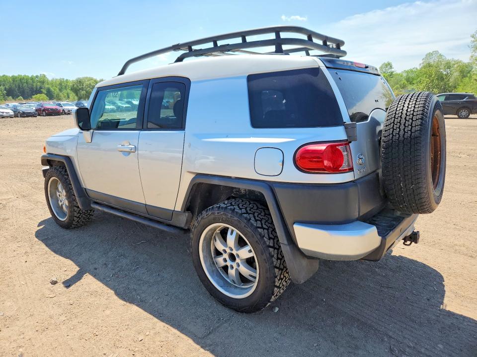 2007 Toyota Fj cruiser VIN JTEBU11F870038832 COPART salvage auction — HAIL, Mt - Certificate Of Title, sold $6,600 on 2026-07-16 (photo 2)
