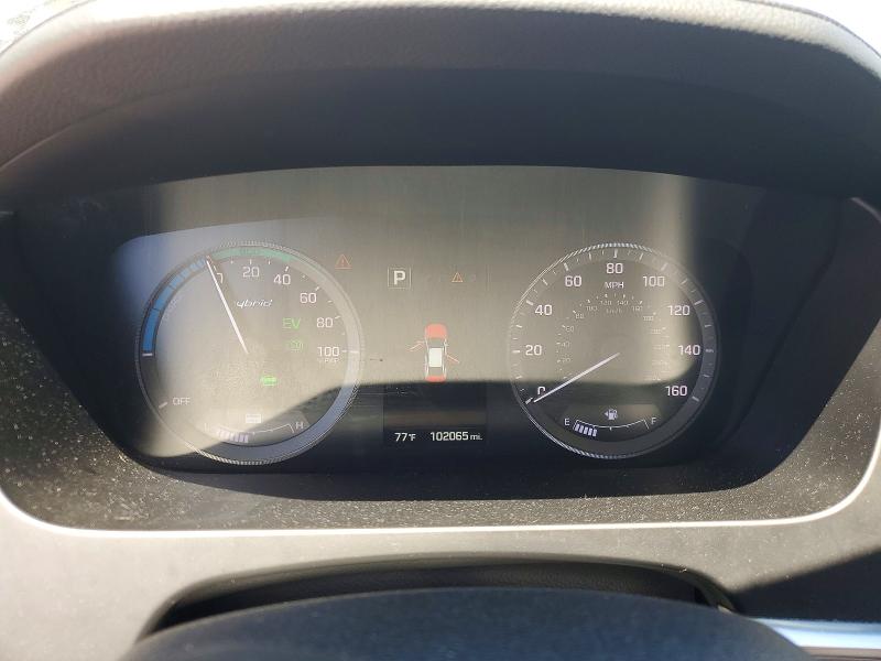 2016 Hyundai Sonata VIN KMHE24L18GA036806 COPART salvage auction — FRONT END, Ar - Cert Of Title-Salvage, sold $2,150 on 2026-07-15 (photo 9)