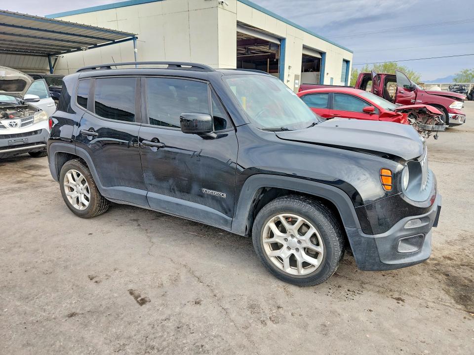 2015 Jeep Renegade VIN ZACCJABT7FPC27244 COPART salvage auction — FRONT END, Tx - Salvage Vehicle Title, sold $875 on 2026-07-31 (photo 4)