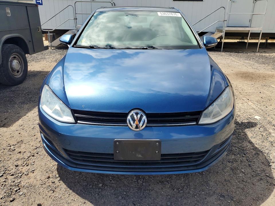2016 Volkswagen Golf VIN 3VW217AUXGM020857 COPART salvage auction — WATER/FLOOD, Hi - Certificate Of Title, sold $2,900 on 2026-07-27 (photo 5)