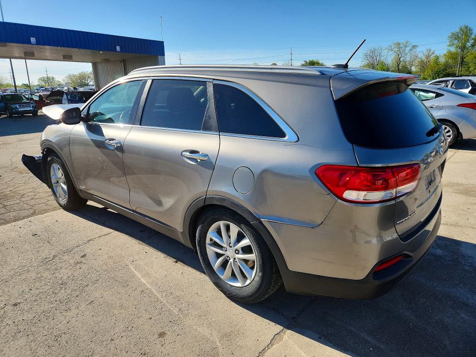 2016 Kia Sorento VIN 5XYPGDA39GG148193 COPART salvage auction — FRONT END, In - Cert Of Title-Salvage Title, sold $925 on 2026-07-20 (photo 2)