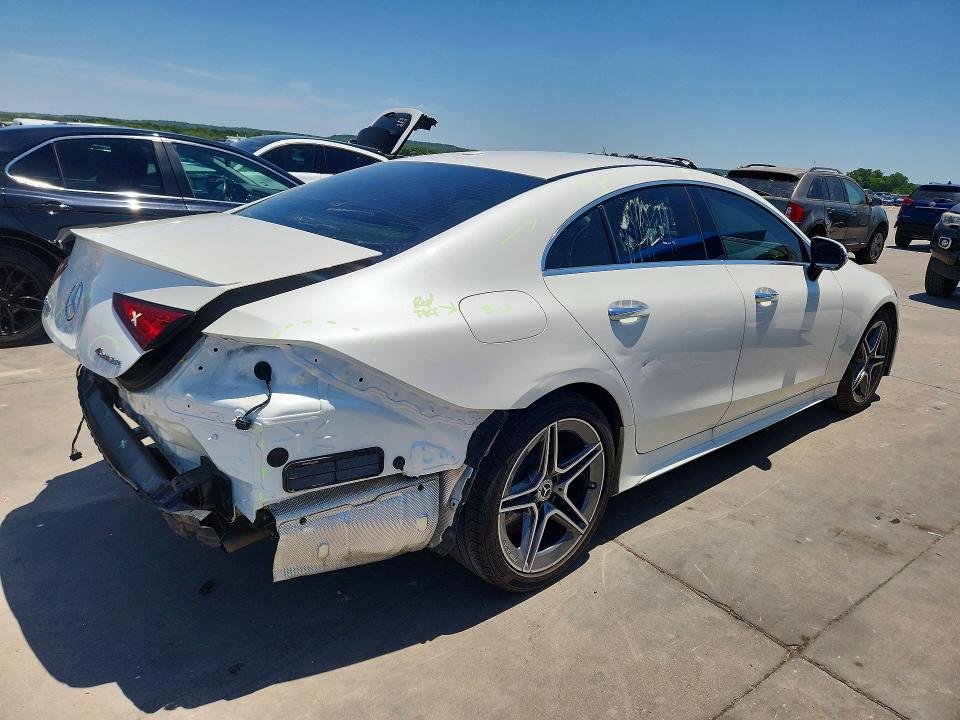 2022 Mercedes-benz Cls-class VIN W1K2J5KB8NA105071 COPART salvage auction — REAR END, TX - SALVAGE VEHICLE TITLE, sold $24,100 on 2026-07-09 (photo 3)