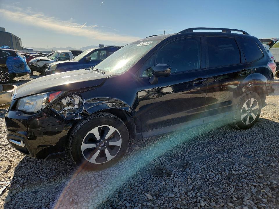 2018 Subaru Forester VIN JF2SJAGC3JH579548 COPART salvage auction — REAR END, Ut - Salvage Certificate, sold $800 on 2026-07-17 (photo 1)
