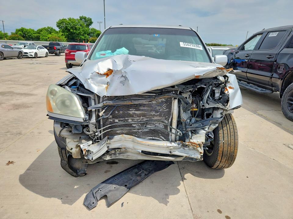 2004 Honda Pilot VIN 2HKYF18614H565091 COPART salvage auction — FRONT END, TX - SALVAGE VEHICLE TITLE, sold $300 on 2026-07-09 (photo 5)