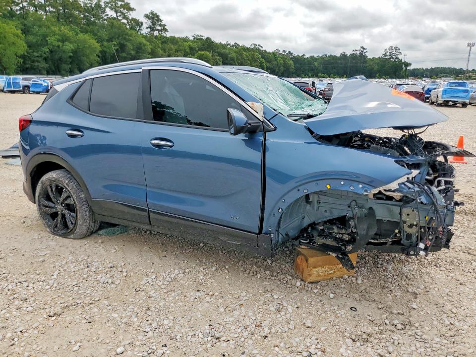 2025 Buick Encore VIN KL4AMDSL6SB122984 COPART salvage auction — FRONT END, Tx - Nonrepairable Title, sold $625 on 2026-07-10 (photo 4)