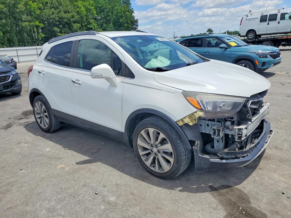 2018 Buick . VIN KL4CJASB5JB528678 COPART salvage auction — FRONT END, Nc - Salvage Certificate Of Title, sold $250 on 2026-07-28 (photo 4)