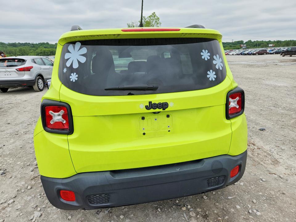 2017 Jeep VIN ZACCJABB2HPG47942 COPART salvage auction — FRONT END, Il - Salvage Certificate, sold $2,100 on 2026-07-06 (photo 6)