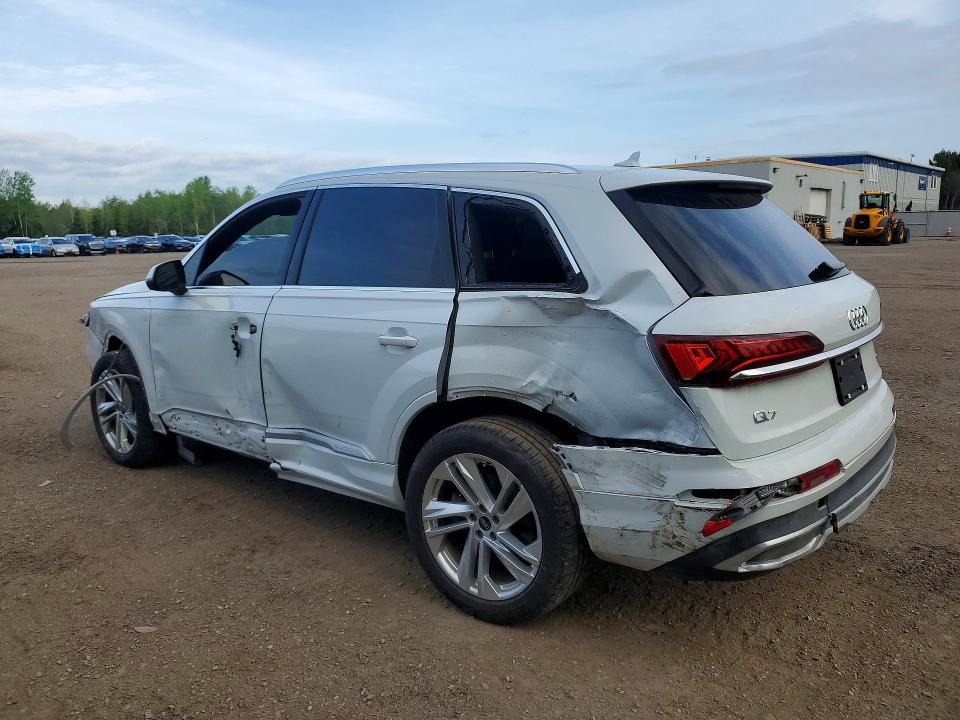 2023 Audi Q7 VIN WA1ACBF71PD014028 COPART salvage auction — SIDE, On - Permit Salvage, sold $12,300 on 2026-07-07 (photo 2)