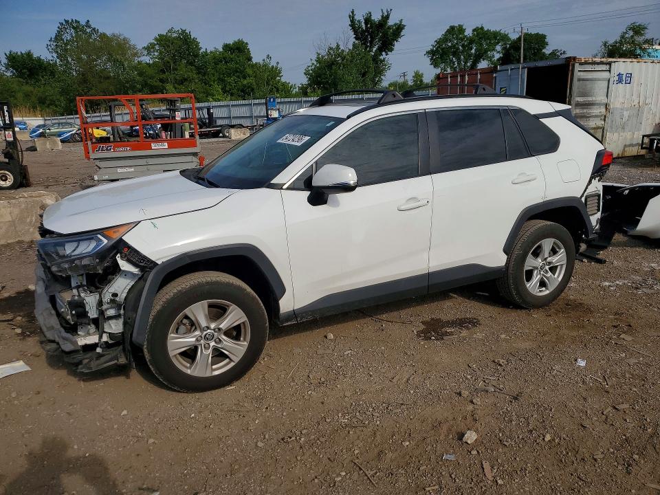 2021 Toyota Rav 4 VIN 2T3W1RFV7MW163745 COPART salvage auction — FRONT END, Il - Salvage Certificate, sold $9,300 on 2026-07-29 (photo 1)