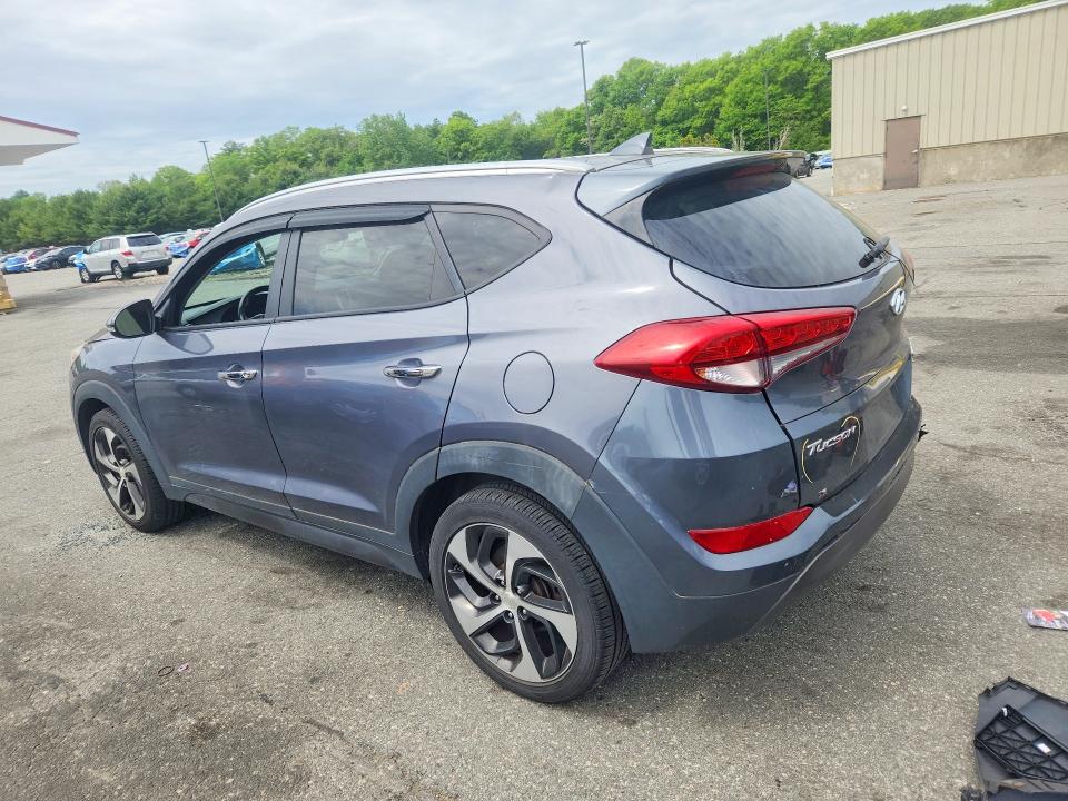 2016 Hyundai Tucson VIN KM8J3CA2XGU123364 COPART salvage auction — REAR END, Ri - Salvage Certificate Of Title, sold $475 on 2026-07-21 (photo 2)