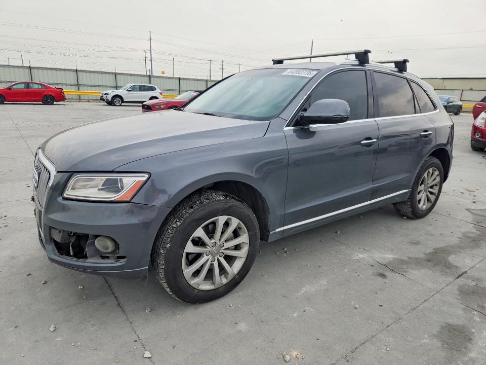 2016 Audi Q5 VIN WA1C2AFP5GA103088 COPART salvage auction — FRONT END, Tx - Salvage Vehicle Title, sold $1,850 on 2026-07-07 (photo 1)
