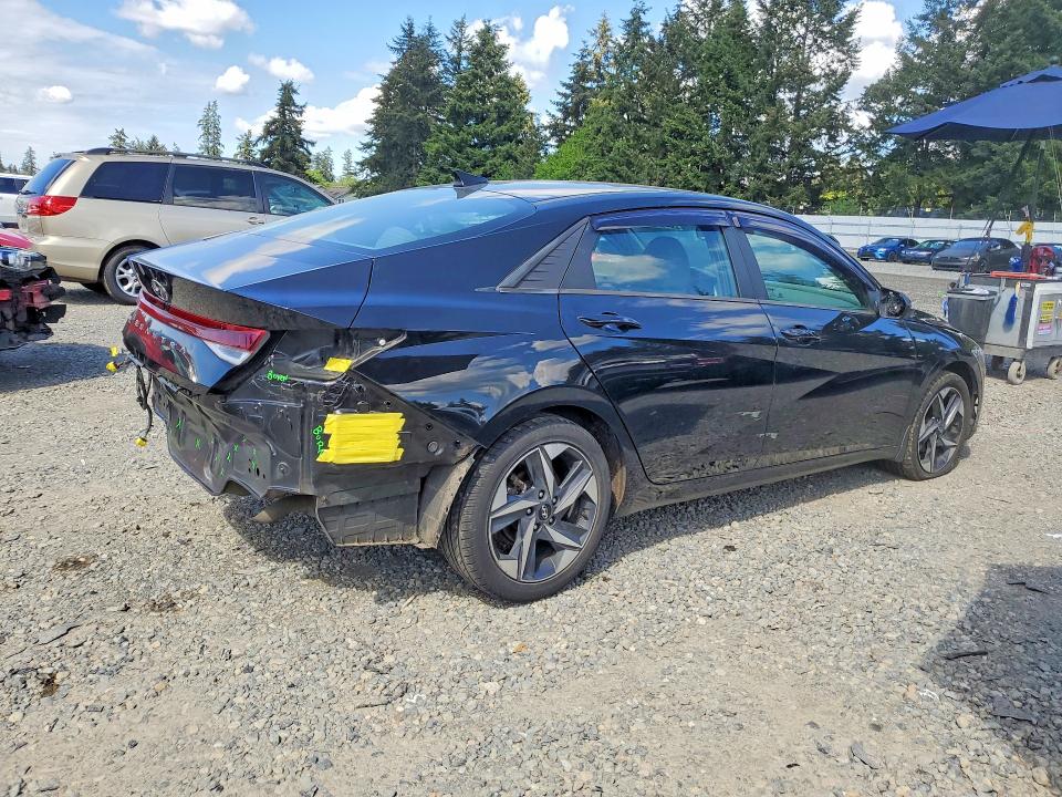 2023 Hyundai Elantra VIN 5NPLS4AG9PH091390 COPART salvage auction — FRONT END, Wa - Bill Of Sale, sold $5,700 on 2026-07-17 (photo 3)
