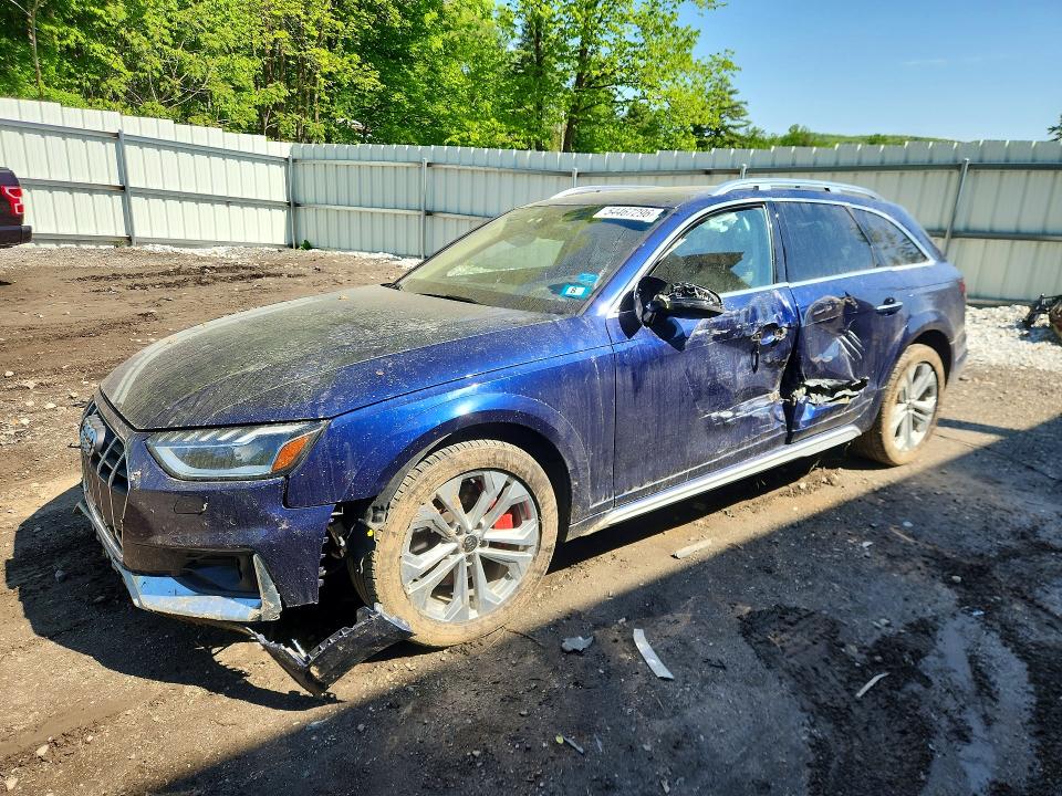 2024 Audi A4 VIN WA18AAF46RA031710 COPART salvage auction — SIDE, Vt - Cert Of Title-Salvage Vehicle, sold $8,300 on 2026-07-13 (photo 1)