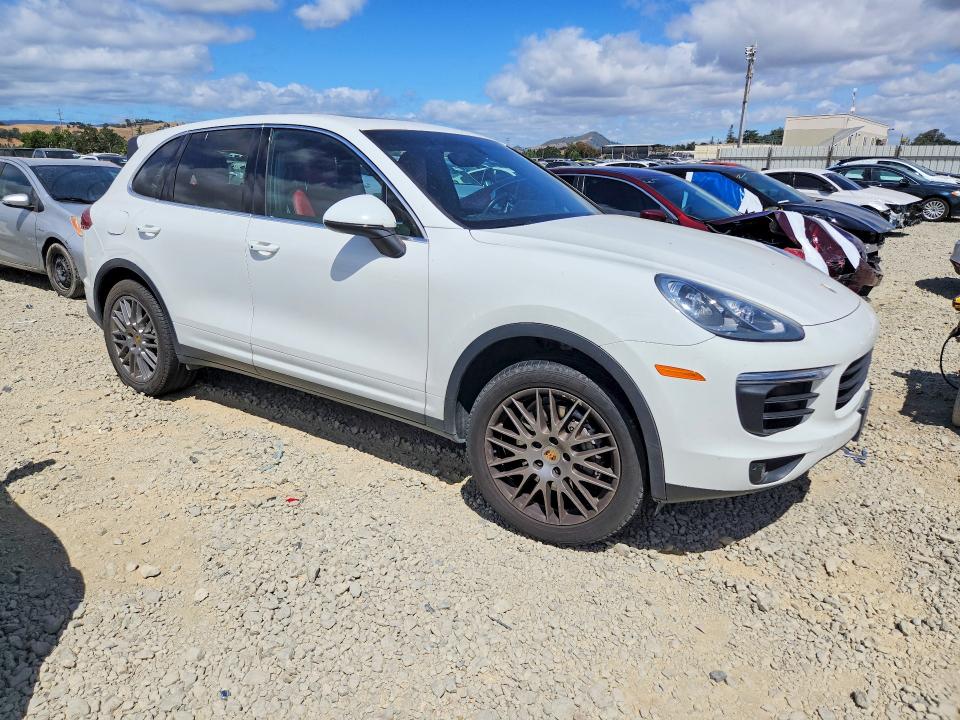 2017 Porsche Cayenne VIN WP1AB2A25HLA52601 COPART salvage auction — REAR END, CA - SALVAGE CERTIFICATE, sold $3,900 on 2026-07-02 (photo 4)